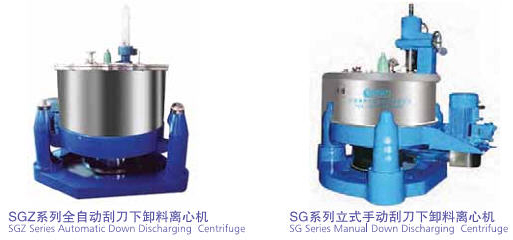 赛德力-SG/SGZ,L(P)GZ系列全自动刮刀下卸料离心机